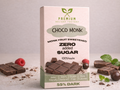 Choco Monk 55% Dark Chocolate – 50gm Monk Fruit Sweetened, Zero Added Sugar